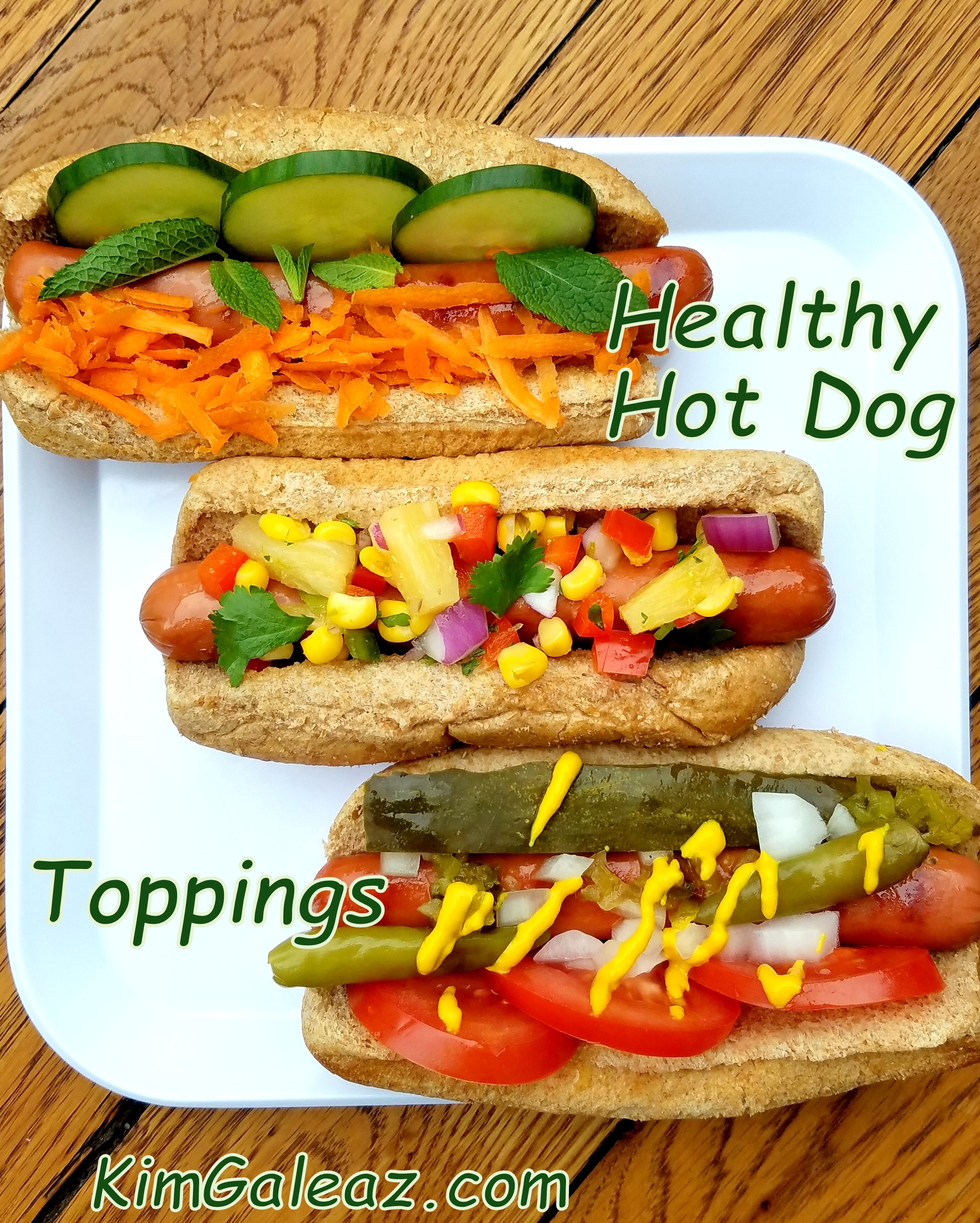 afskaffe Awaken Megalopolis Healthy Hot Dog Toppings -