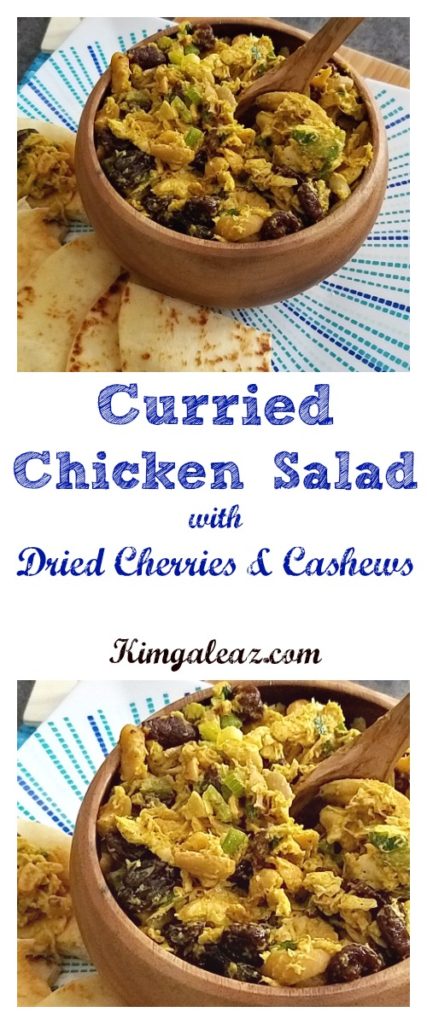 Curried Chicken Salad with Grapes & Cashews