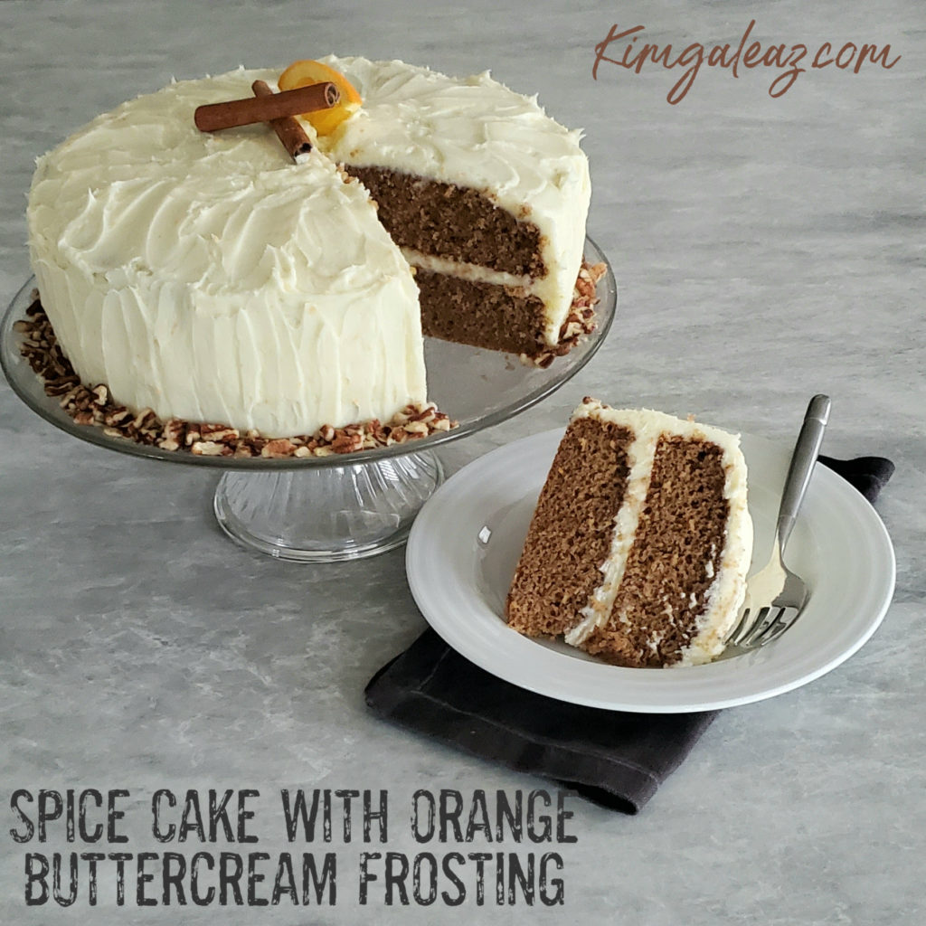 Spice Cake with Brown Sugar Buttercream Frosting – My Recipe Reviews